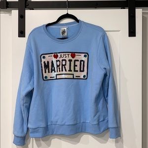 Just Married Crewneck